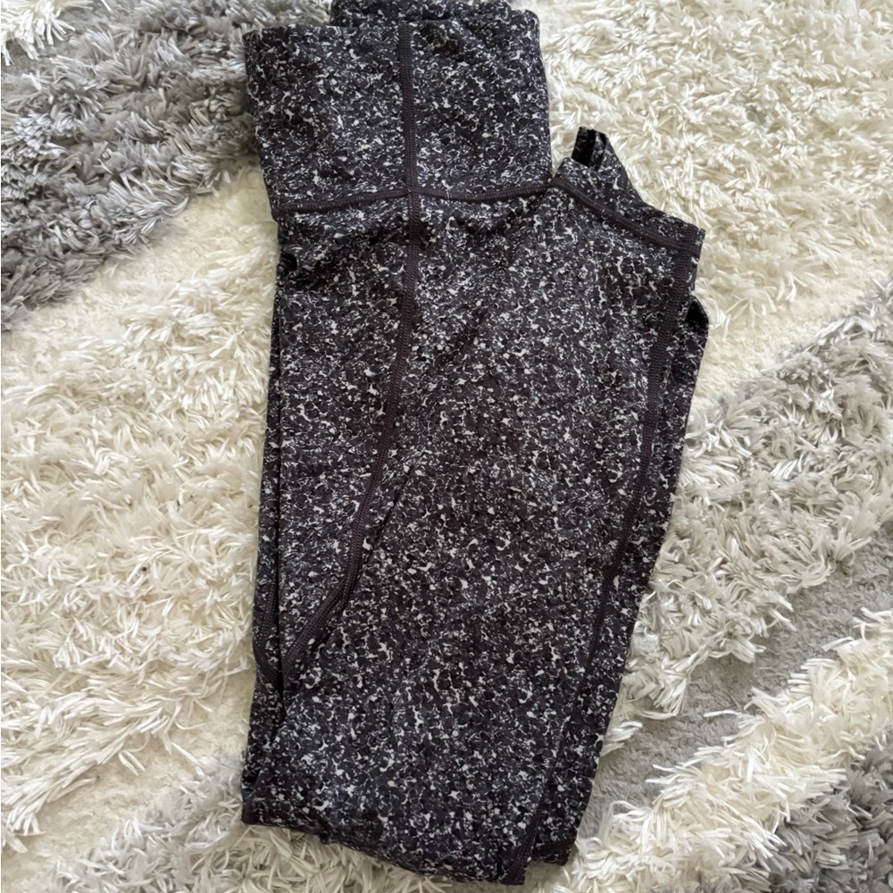 Athleta Monochrome Patterned Tights